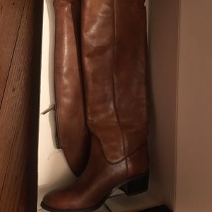 Leather High knee boots